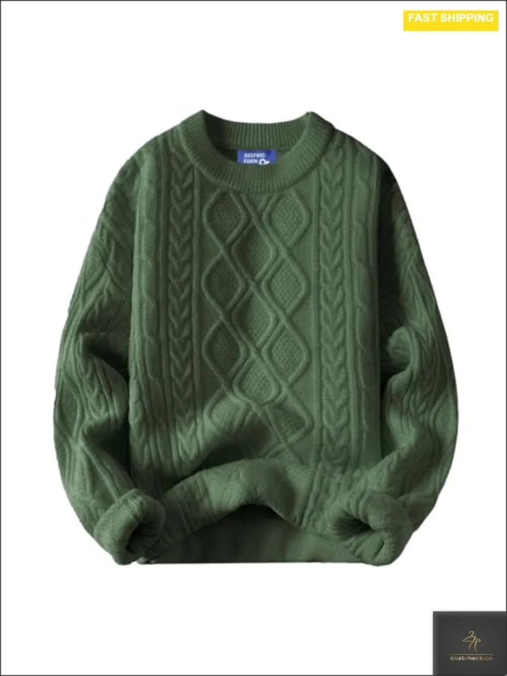 Oversized 90s Vintage Crewneck Pullover Sweater Unisex Heavyweight